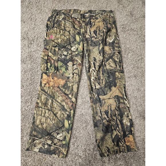 Mossy Oak Break Up Country Camo Cargo Pants Hunting Fishing Sz XXL (42x32) - Picture 1 of 9